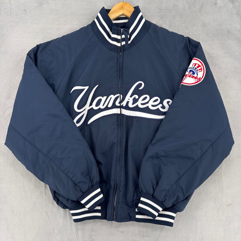 Vintage Majestic Authentic Collection New York Yankees Dugout Jacket Mens Medium